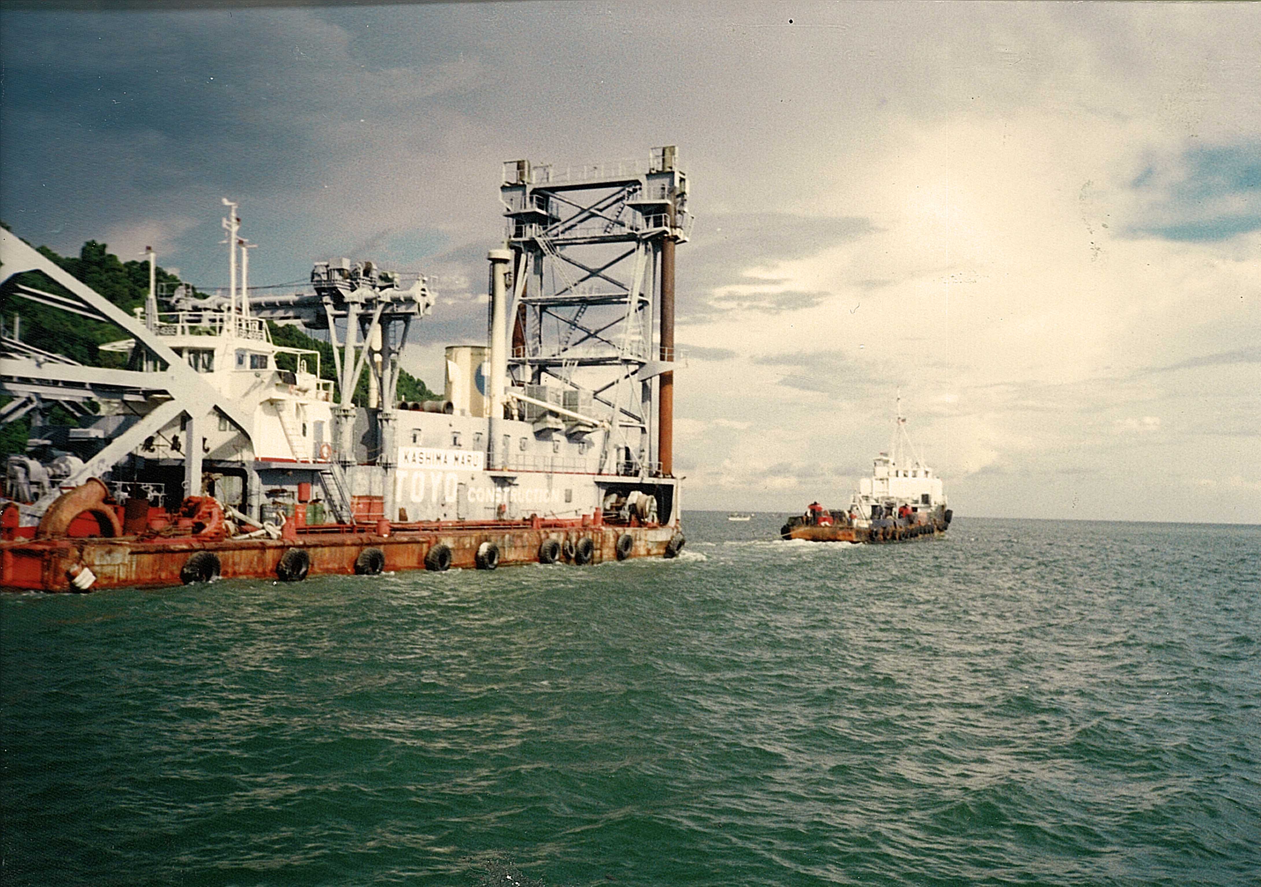 1997, Dredger Towing Project (Penang, Malaysia)