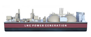 LNG Power Generation Barge Daiho Energy Services - Mitsubishi Heavy Industries